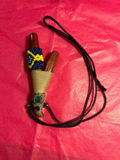 Kuripe with Necklace - Chakira Beadwork Variants