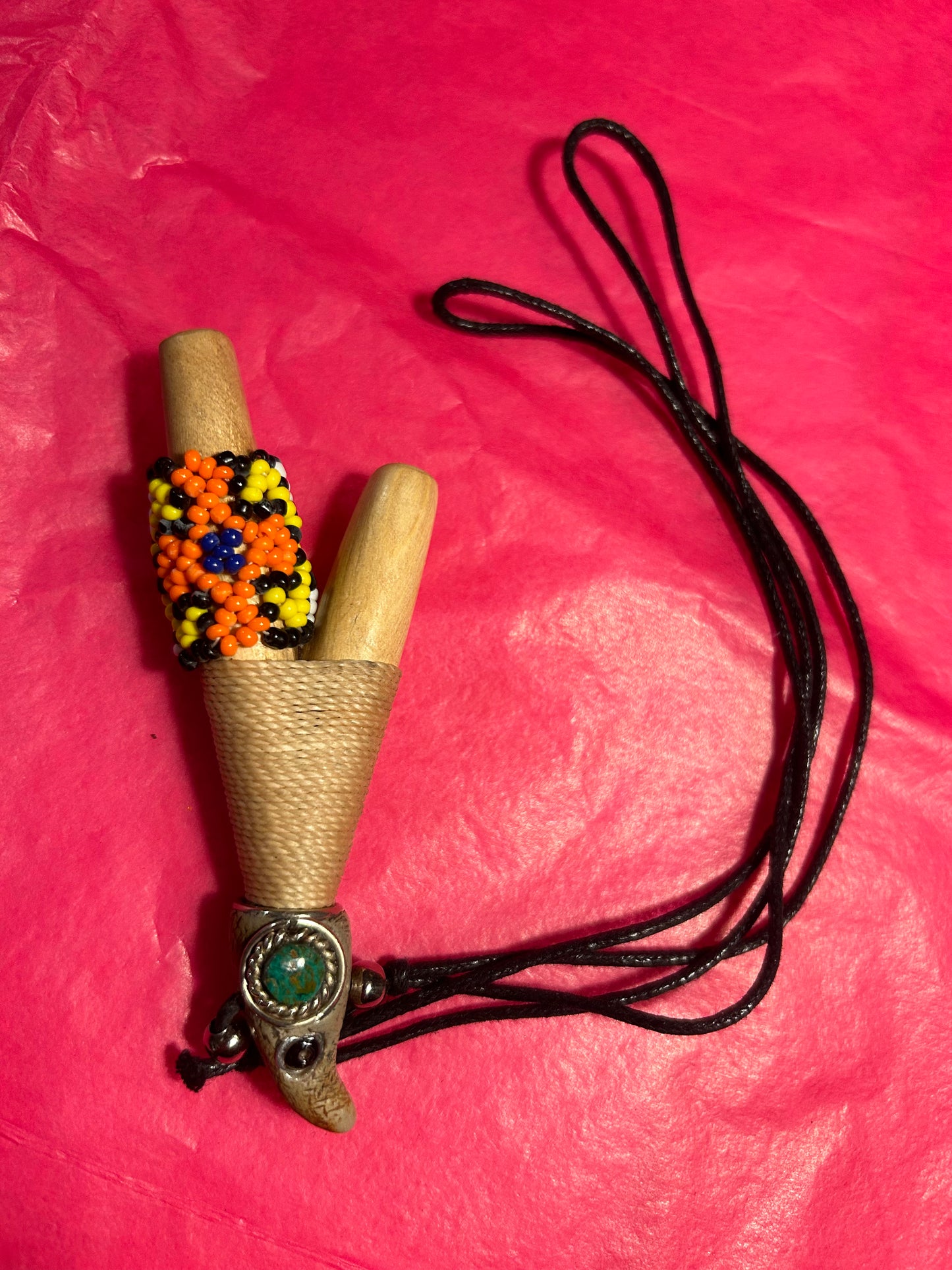 Kuripe with Necklace - Chakira Beadwork Variants