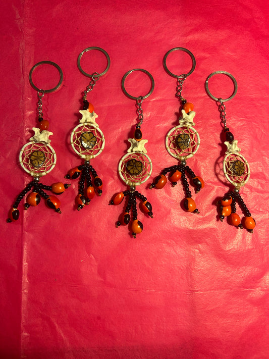 Ayahuasca Dreamcatcher Keychain