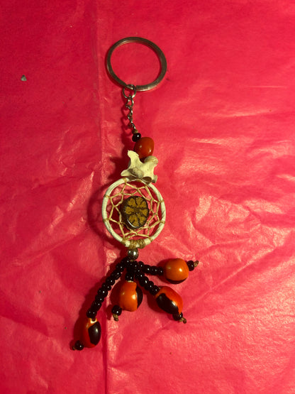 Ayahuasca Dreamcatcher Keychain