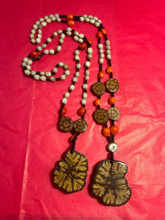 Ceremonial Ayahuasca Beaded Necklace (Large Size)