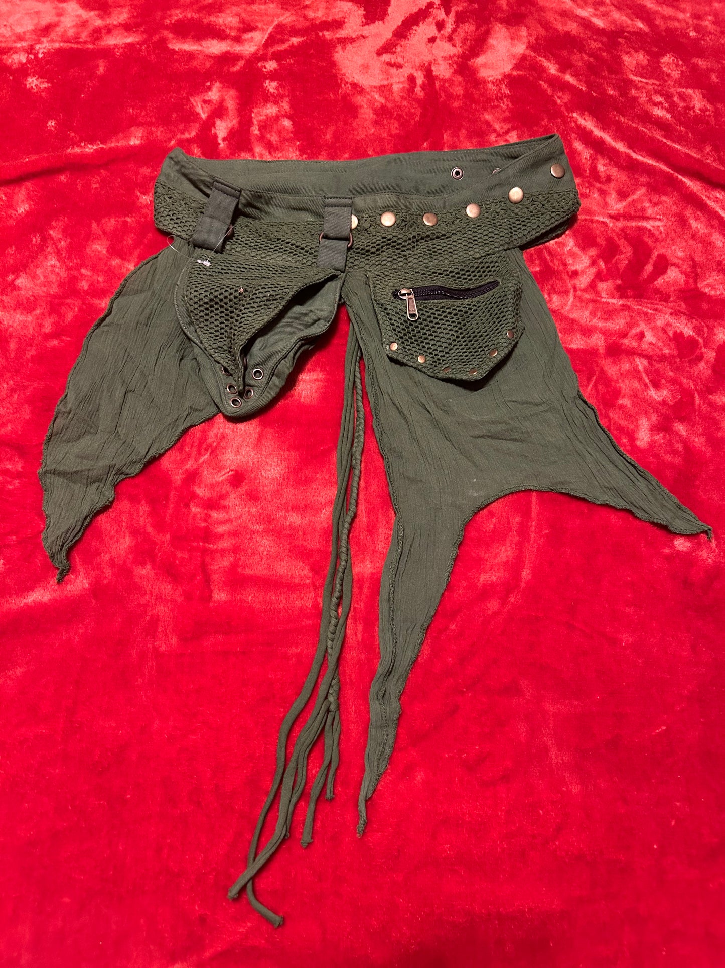 Nepalese Cotton "Renaissance" "Fairy" "Pirate" Shoulder/Hip Bag/Fanny Pack
